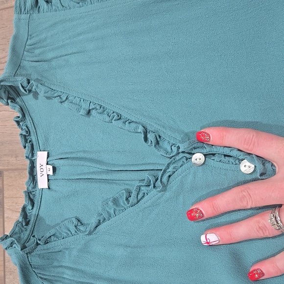 Teal dress - Picture 2 of 2